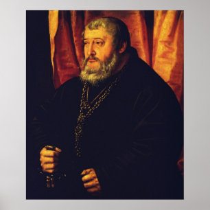 Portret van de Elector Palatine Otto Henry Poster