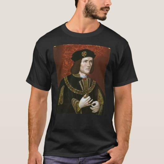 Portret van de Engelse koning Richard III T-shirt (Voorkant)