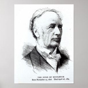 Portret van de hertog van Buccleuch Poster