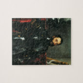 Portret van de hertog van Urbino door Titiaan Legpuzzel (Horizontaal)