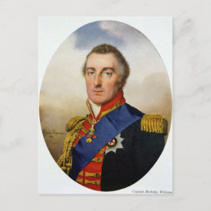 Portret van de hertog van Wellington Briefkaart