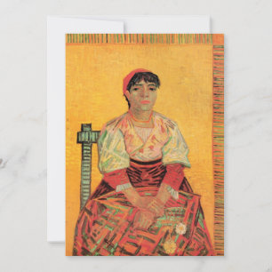 Portret van de Italiaanse vrouw van Vincent van Go