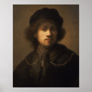 Portret van de kunstenaar als jong Man   1629-31 Poster