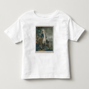 Portret van de Marquis de La Fayette Kinder Shirts