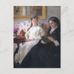 Portret van de moeder en zus van de kunstenaar, Mo Briefkaart