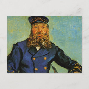 Portret van de postbode Joseph Roulin - Van Gogh Briefkaart