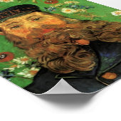 Portret van de postman Joseph Roulin door Van Gogh Poster (Hoek)