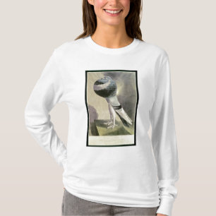 Portret van de Pouter Pigeon T-shirt
