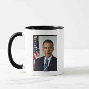 Portret van de president van Barack Obama Mok