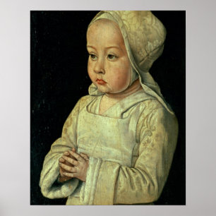 Portret van de Suzanne van Bourbon (1491-1521)-doc Poster
