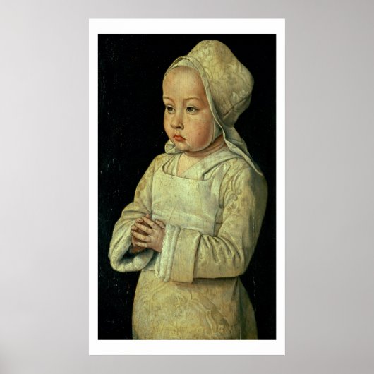 Portret van de Suzanne van Bourbon (1491-1521)-doc Poster (Voorkant)