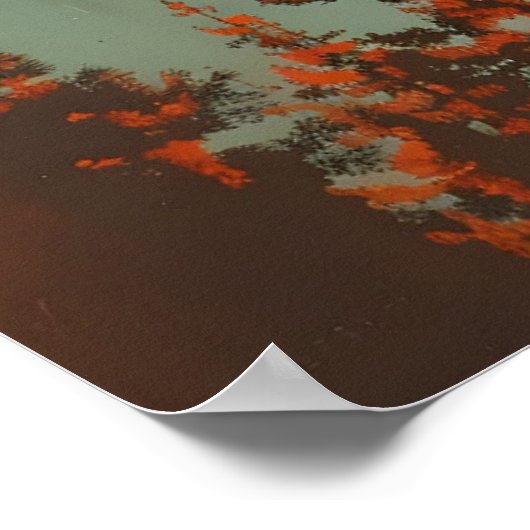  portret van de visarend poster (Hoek)