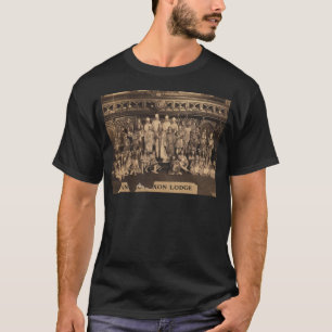 Portret van de vrijmetselaars van de Anglo-Saxon L T-shirt