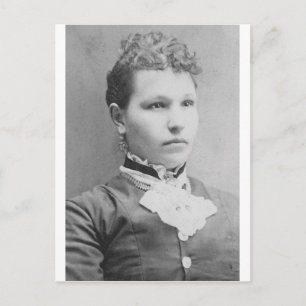 Portret van de vrouw van 1900 briefkaart