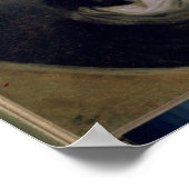 Portret van de wiskundige Leonard Euler Poster (Hoek)