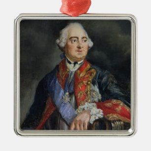 Portret van de wiskundige Leonhard Euler Metalen Ornament
