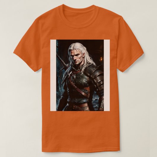 Portret van de Witcher T-shirt (Design voorkant)