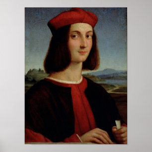 Portret van de Young Pietro Bembo, 1504-6 Poster