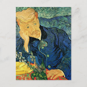Portret van Doctor Gachet, Van Gogh Fine Art Briefkaart
