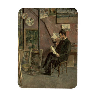 Portret van Doctor Martinez, 1878 (olie op doek) Magneet
