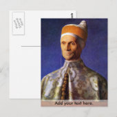 Portret van Dogen Leonardo Loredan van Bellini Briefkaart (Voorkant / Achterkant)