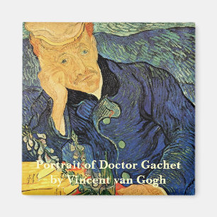 Portret van dokter Gachet door Vincent van Gogh Magneet