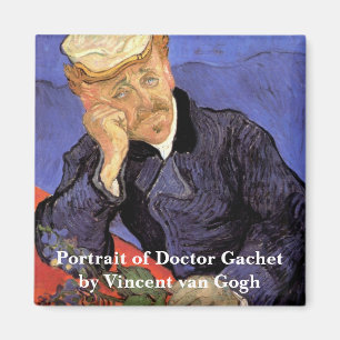 Portret van dokter Gachet door Vincent van Gogh Magneet