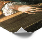 Portret van Domenico Scarlatti Poster (Hoek)