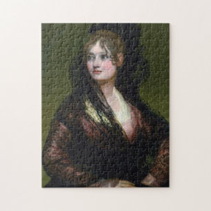 Portret van Dona Isabel de Cabos Porselde Goya Legpuzzel