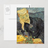 Portret van Dr. Gachet Briefkaart (Voorkant / Achterkant)
