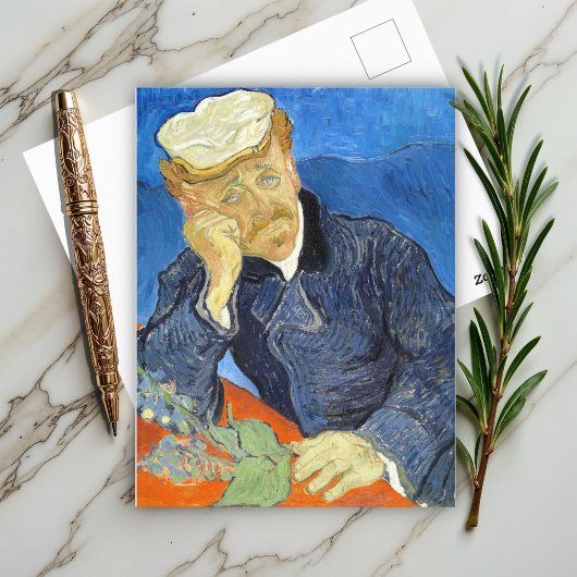 Portret van Dr. Gachet door Vincent Van Gogh Briefkaart