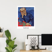 Portret van dr. Gachet door Vincent van Gogh Poster (Thuiskantoor)
