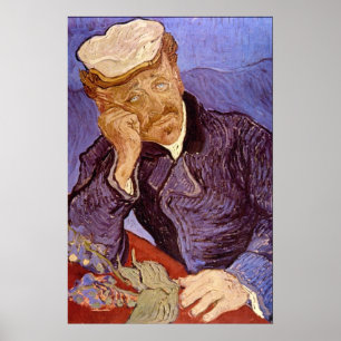 Portret van Dr. Gachet door Vincent Willem van Gog Poster