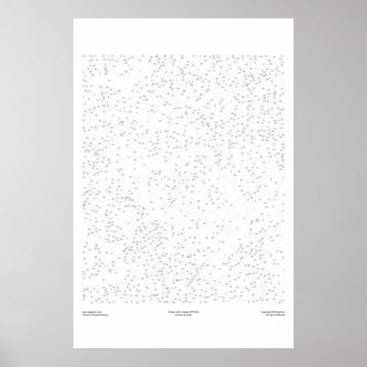 Portret van Dr. Gachet (van Gogh) Poster (Voorkant)