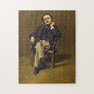 Portret van dr. Leclenché Monet Fine Art Legpuzzel