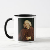 Portret van Dr. Samuel Johnson Mok (Links)