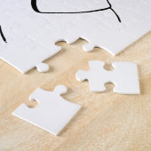 Portret van Edgar Allan Poe Legpuzzel (Zijkant)