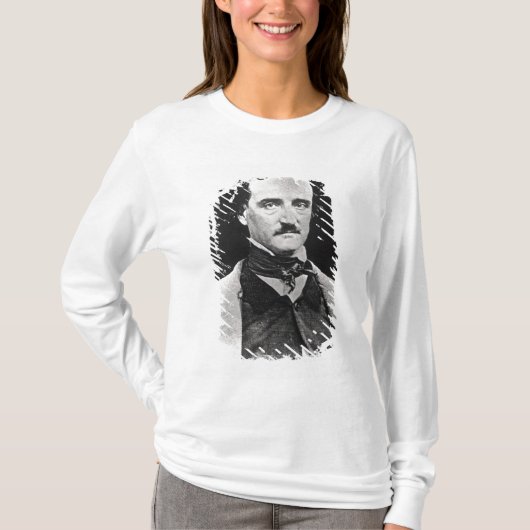 Portret van Edgar Allan Poe T-shirt (Voorkant)