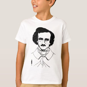Portret van Edgar Allan Poe T-shirt