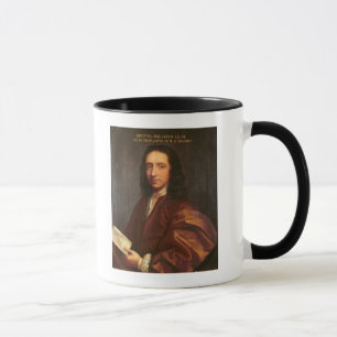 Portret van Edmond Halley, c.1687 Mok