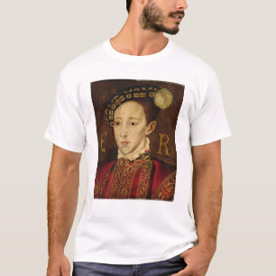 Portret van Edward VI T-shirt