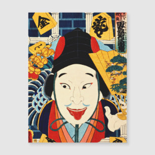 Portret van een Actor door Toyohara Kunichika