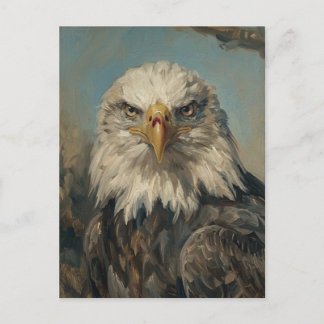 Portret van een Amerikaanse zeearend - Dank voor u Briefkaart
