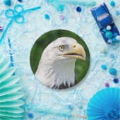 Portret van een Bald Eagle Papieren Bordje (Feest)