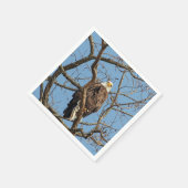 Portret van een Bald Eagle Servetten (Hoek)