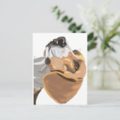 Portret van een Beagle Head Briefkaart (Staand voorkant)