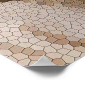 Portret van een bejaarde Afghaan Poster (Hoek)