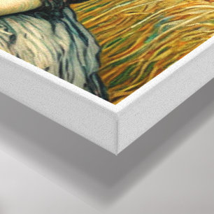 Portret van een boerenvrouw door Vincent van Gogh Canvas Afdruk