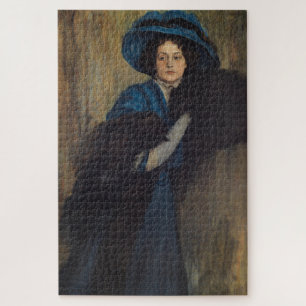 Portret van een dame in blauw (Raimundo de Madrazo Legpuzzel