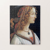 Portret van een dame, Sandro Botticelli Legpuzzel (Verticaal)